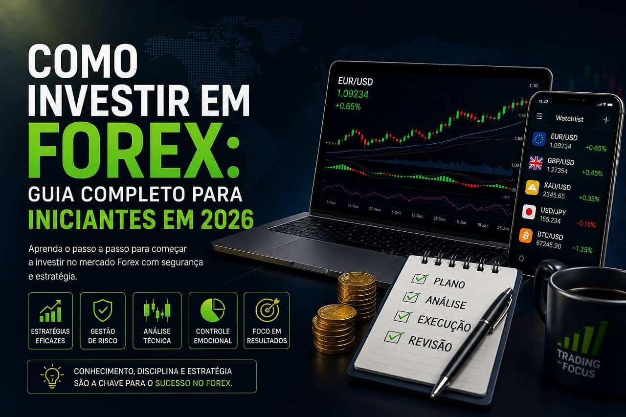 Como Investir em Forex: Guia Completo para Iniciantes em 2026